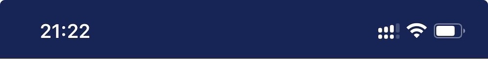 iOS dark 模式外觀