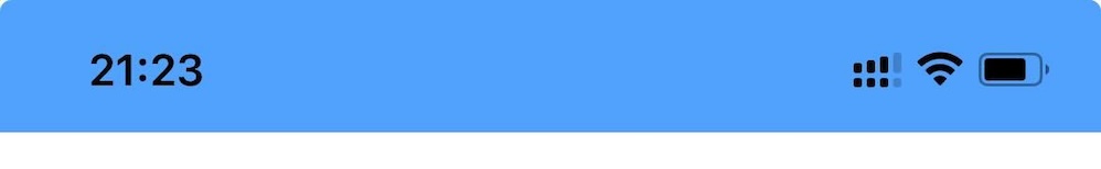 iOS light 模式外觀