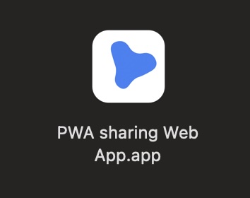 macOS 安裝 Web App 顯示名稱